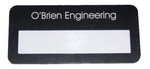 Name Badge - 74mm x 35mm